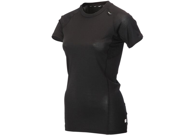 Inov-8 Merino Short Sleeve Womens Base Layer Black Philippines 27183JAGE